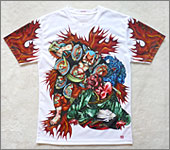 Japanese Tattoo Art T-shirt Samurai